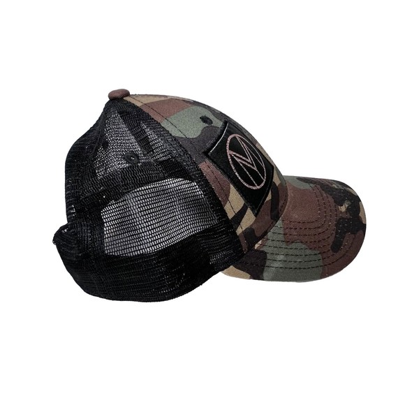 Big Truck Trucker Hat Camouflage One Size Adjustable Snap Back Mesh Cap Unisex - Picture 6 of 16